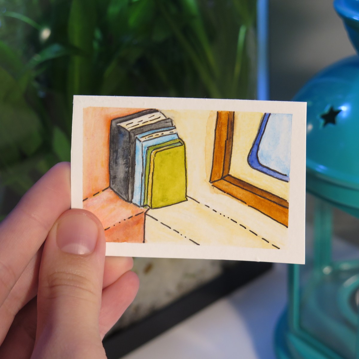 100 Tiny Paintings:&nbsp;#31-35